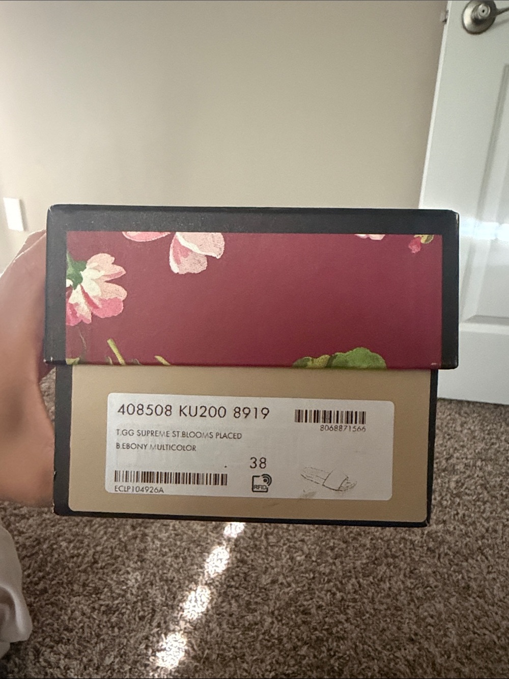 100% authentic GUCCI Supreme Bloom  slide♥️